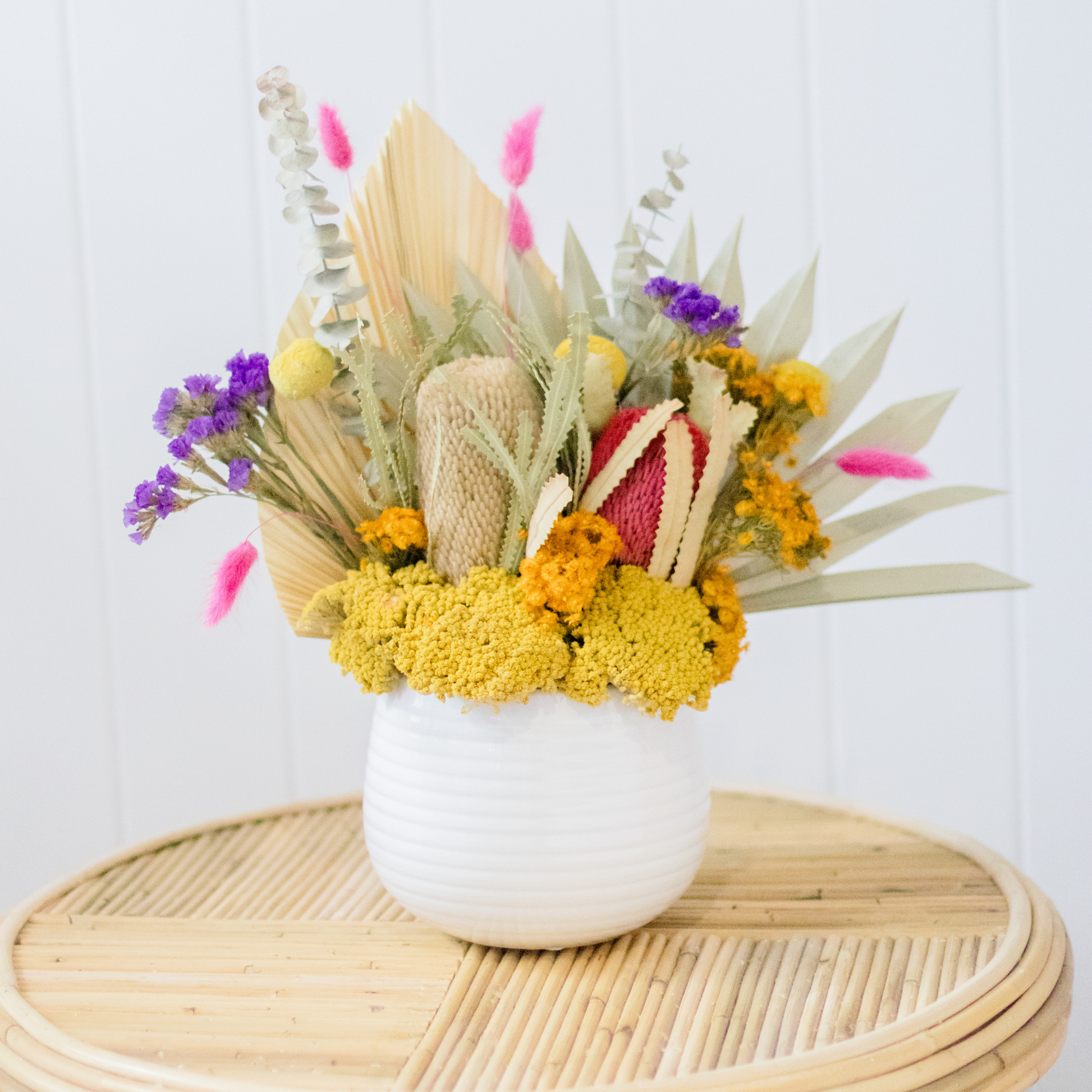 Boho Luxe Colourful Dried Flowers Hervey Bay