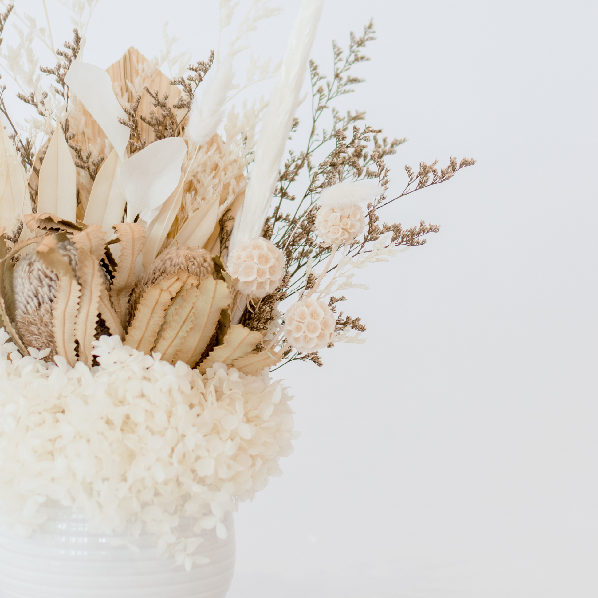 Boho Luxe Natural Dried Flowers Hervey Bay