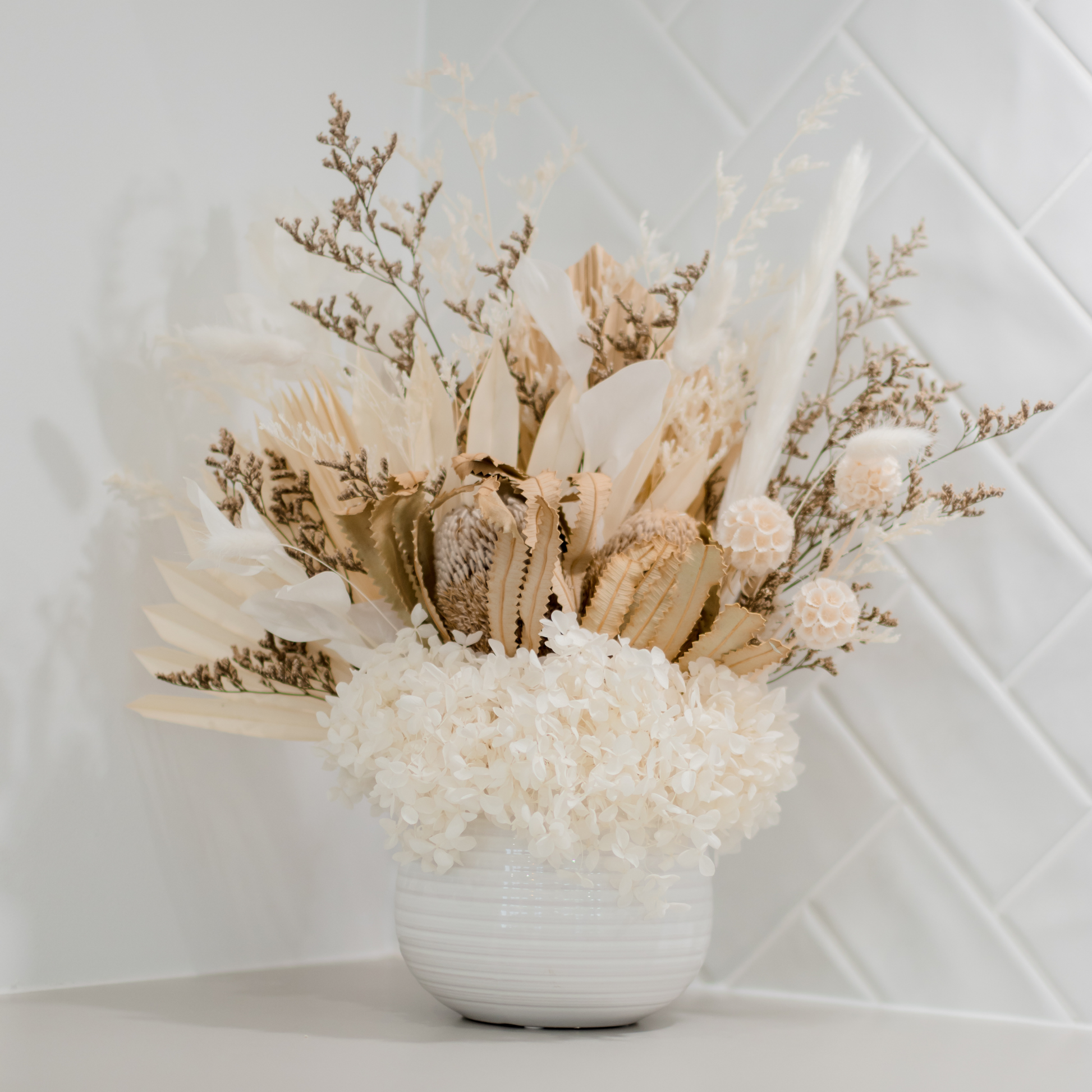 Boho Luxe Natural Dried Flowers Hervey Bay
