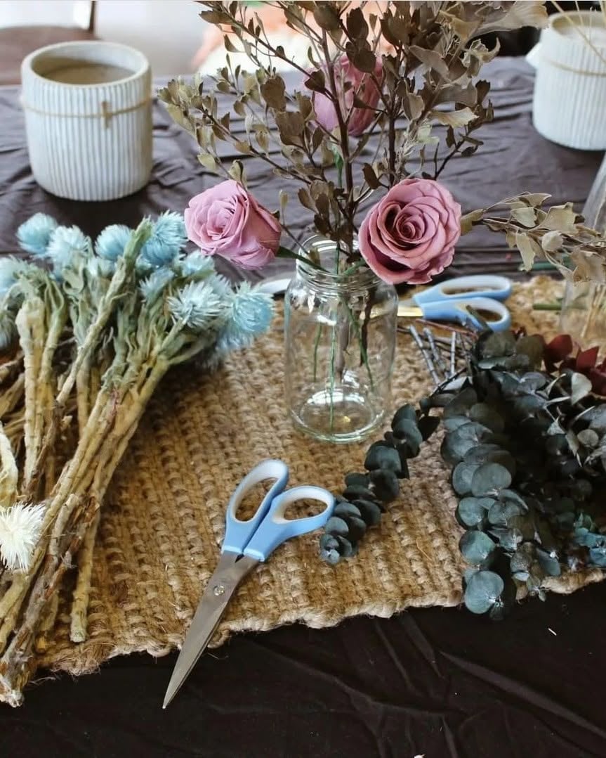 Private Dried Flower Workshop for 6 x Ladies