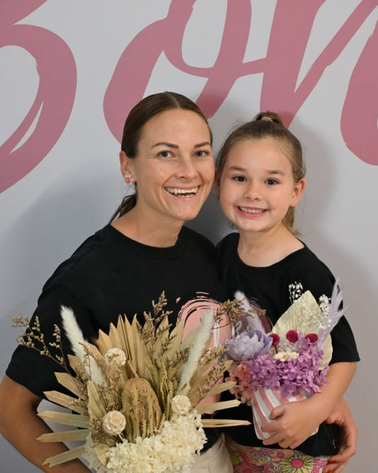 Private Dried Flower Workshop for 4 x Mum's and 4 x Daughter's